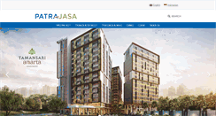 Desktop Screenshot of patra-jasa.com
